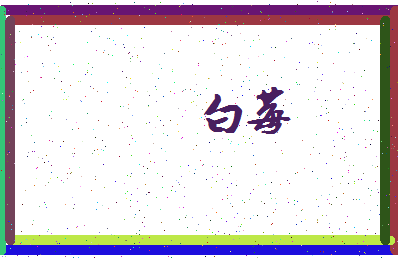 「白莓」姓名分数85分-白莓名字评分解析-第3张图片
