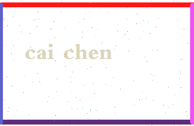 「蔡晨」姓名分数64分-蔡晨名字评分解析-第2张图片