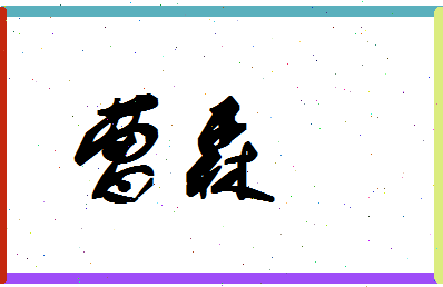「曹森」姓名分数91分-曹森名字评分解析