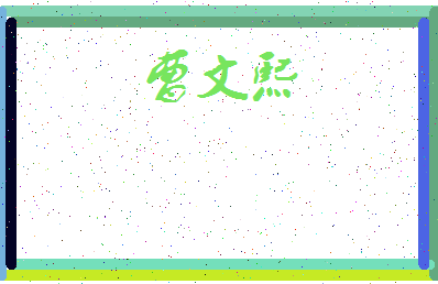「曹文熙」姓名分数75分-曹文熙名字评分解析-第4张图片