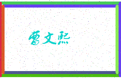 「曹文熙」姓名分数75分-曹文熙名字评分解析-第3张图片