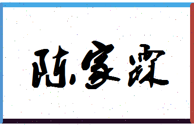 「陈家霖」姓名分数80分-陈家霖名字评分解析-第1张图片