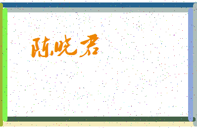 「陈晓君」姓名分数88分-陈晓君名字评分解析-第3张图片