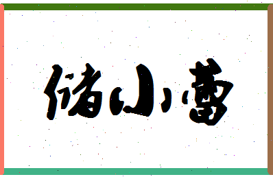 「储小蕾」姓名分数73分-储小蕾名字评分解析-第1张图片