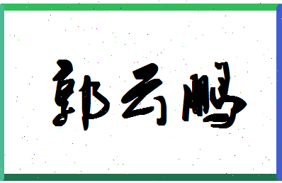 「郭云鹏」姓名分数77分-郭云鹏名字评分解析-第1张图片