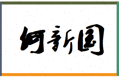 「何新国」姓名分数82分-何新国名字评分解析-第1张图片