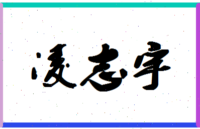 「凌志宇」姓名分数93分-凌志宇名字评分解析-第1张图片