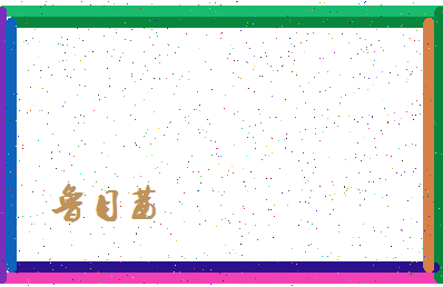 「鲁目茜」姓名分数80分-鲁目茜名字评分解析-第4张图片