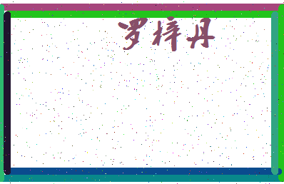 「罗梓丹」姓名分数98分-罗梓丹名字评分解析-第3张图片