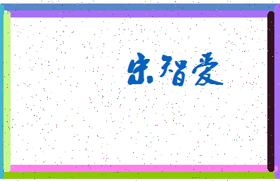 「宋智爱」姓名分数82分-宋智爱名字评分解析-第3张图片