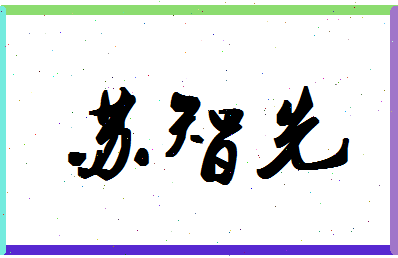 「苏智先」姓名分数77分-苏智先名字评分解析