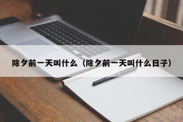 除夕前一天叫什么（除夕前一天叫什么日子）