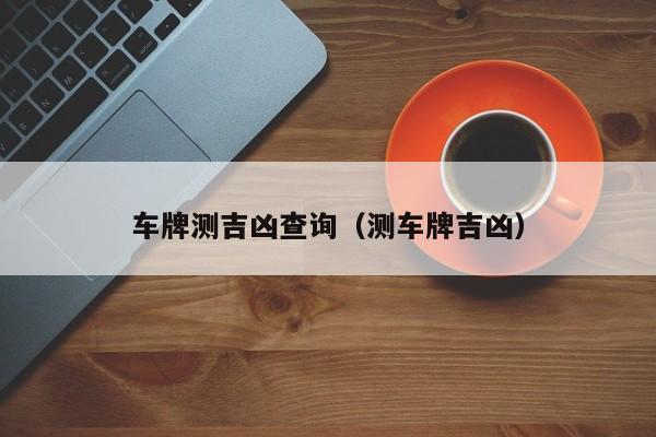 车牌测吉凶查询（测车牌吉凶）